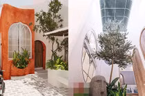 Nhà cấp 4 mái vòm bằng kính chịu nhiệt, cả năm không lo nóng bức