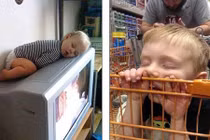 Những tư thế ngủ không thể nhịn cười của bé yêu