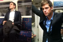 Dân mạng TQ phát sốt với trai đẹp trên các chuyến tàu