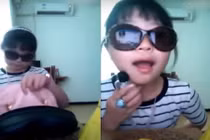 Bé gái lên mạng khoe của, chê bai người nghèo