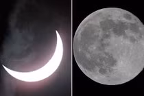 Siêu trăng và nhật thực sắp xuất hiện cùng ngày 20/3