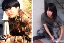 Binh sĩ thay đổi ngoại hình "chóng mặt" sau khi nhập ngũ gây sốt