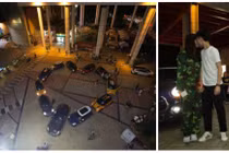 Xếp dàn siêu xe thành hình trái tim cầu hôn nữ sinh 