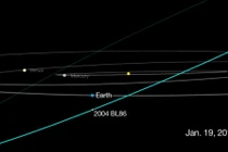 Cận cảnh tiểu hành tinh khổng lồ vừa áp sát Trái đất