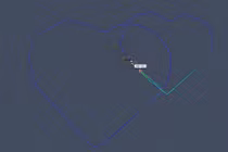 Phi công vẽ trái tim trên bầu trời mừng đám cưới