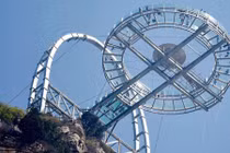 Choáng ngợp với đài quan sát lát kính trong suốt