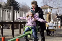 Không khí phút hòa bình mong manh ở đông Ukraine