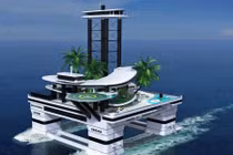 Đảo nổi siêu sang - thú chơi mới của giới thừa tiền