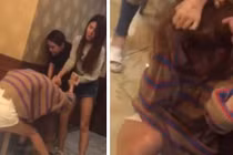 Hot girl bị đánh đập vì ngủ với người yêu của bạn