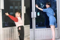 Bộ ảnh nữ sinh tìm lại ký sức tuổi thơ gây sốt