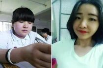 Nữ sinh giảm 25kg trong 6 tháng thành hot girl gây choáng