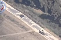 Xe trúng tên lửa diệt tăng, tài xế sống sót thần kỳ