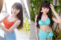 Nữ sinh sư phạm mê mặc bikini, khoe ngực đẫy đà
