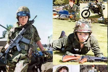 Nét đẹp trong veo đặc trưng của nữ binh sĩ Nhật Bản