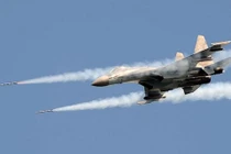 Tiêm kích “tử thần” Su-35 Nga tiêu diệt UAV của Israel 