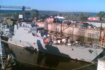 "Đột nhập" nơi đóng tàu chiến Gepard 3.9 Việt Nam