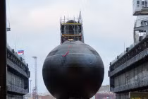 Tận mắt lễ hạ thủy tàu ngầm Kilo Project 636 Nga