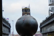 Tận mắt lễ hạ thủy tàu ngầm Kilo Project 636 Nga