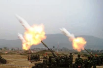 Ảnh đơn vị pháo phòng không 57mm canh trời Việt Nam