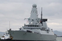 “Săm soi” góc cạnh chiến hạm Type 45 Anh ở Việt Nam