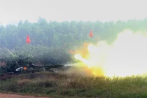 Xem “voi sắt, đại bác” Quân đoàn 4 thổi lửa diệt địch