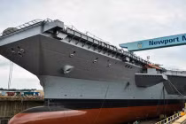 Siêu tàu sân bay Gerald R. Ford Mỹ sắp hoàn thiện