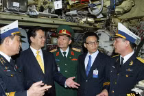 Cận cảnh “nội thất” tàu ngầm Kilo HQ-182 Hà Nội