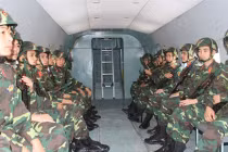 Trung đoàn 916 đóng vai “quân địch” diễn tập ở Hà Nội