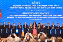 Thủ tướng Nguyễn Xuân Phúc chứng kiến Lễ ký EVFTA và IPA