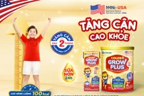 Nutricare Colos24h Grow Plus 2+ mới từ Viện Dinh dưỡng Y học Nutricare Hoa Kỳ giúp trẻ tăng cân sau 2 tháng