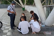 TP.HCM: Quận 1 phạt 6 người không đeo khẩu trang phòng dịch Covid-19