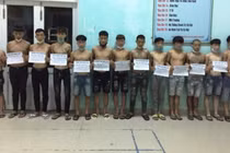 Vây bắt hơn 20 thanh thiếu niên mang hung khí để hỗn chiến