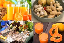 Top thực phẩm tăng sức đề kháng phòng chống COVID-19 