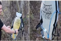 Biến nước bẩn thành nước tinh khiết bằng... 1 cái túi