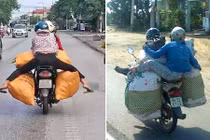 Cười không nhặt được mồm với những kiểu giao thông bá đạo