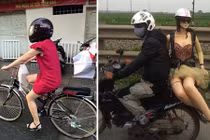 Thượng đế cũng phải cười với những kiểu đi đường ở Việt Nam