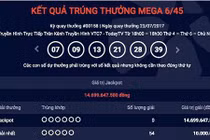 Kết quả xổ số Vietlott mới nhất: Giải 15 tỷ tìm được chủ?
