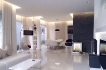 Soi phòng khách sang chảnh nhà sao Việt