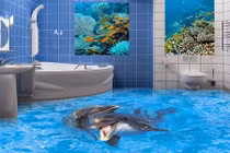 Mãn nhãn sàn nhà 3D cực độc lạ