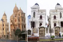 Những lâu đài song sinh “đốt tiền” của đại gia Việt