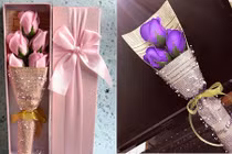 Hoa hồng sáp giá bèo lên ngôi đầu mùa 20/10