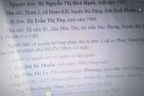 Toà đưa cả người chết vào tham gia tố tụng