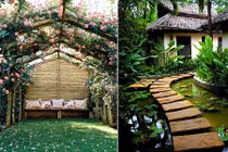 No mắt ngắm những kiểu thiết kế sân vườn đẹp mãn nhãn