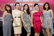 Ngắm thí sinh rạng rỡ trong buổi sơ khảo Hoa hậu VN
