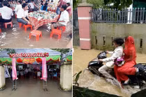 Ảnh những đám cưới ngập nước siêu rộn ràng ở Việt Nam