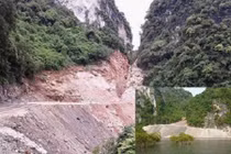 Thanh tra vụ mở đường trái phép bên bờ vịnh Hạ Long