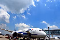 Cận cảnh Boeing 787 siêu hiện đại đến Hà Nội