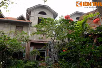 Biệt thự Hà Nội bỏ hoang biến thành quán cafe vườn đẹp mãn nhãn