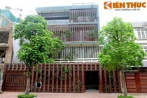 Biệt thự gỗ siêu đẹp của đại gia Hà Nội