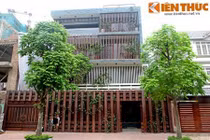 Biệt thự gỗ siêu đẹp của đại gia Hà Nội